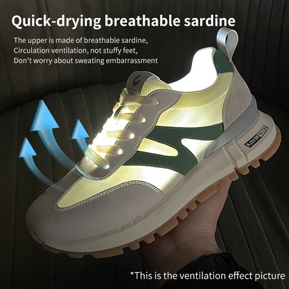 SOMILISS Genuine Leather Women Sneakers Lace-Up Round Toe Suede Leather Patchwork Ladies Casual Sneakers Designer Brand Shoes - Image 4