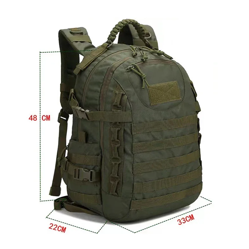 Men Military Tactical Backpack Outdoor Waterproof Camping Hunting Trekking Sport Bag Softback Large Capacity Army Molle Rucksack - Image 5
