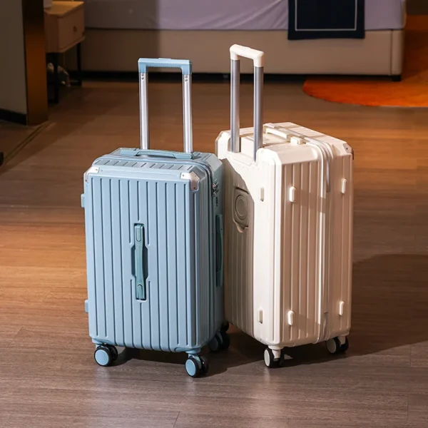 Six Sizes 20-30 Inch New Durable Luggage PC+ABS Spinner Wheel Suitcase TSA Lock USB Charging Women Men Carry-On Boarding Travel - Image 2