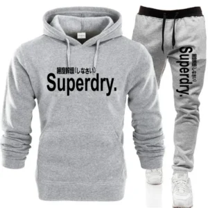 Mens Sweatshirt Sets Hoodie+Sweatpants 2 Piece Suits Casual Womens Kawaii Streetwears Fashion Luxury Tracksuit Outfit
