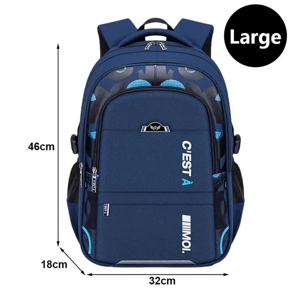 2024 New Children School Bags Kids Backpack In Primary Schoolbag For Teenager Boys Waterproof Backpacks Book Bag Mochila - Image 3