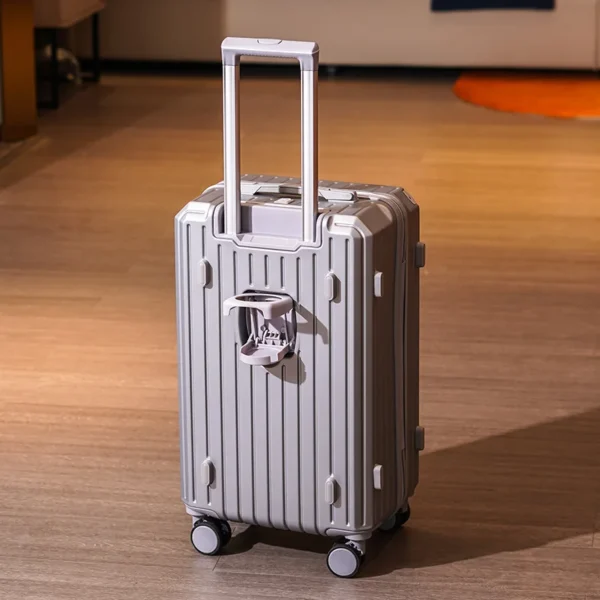 Six Sizes 20-30 Inch New Durable Luggage PC+ABS Spinner Wheel Suitcase TSA Lock USB Charging Women Men Carry-On Boarding Travel - Image 4