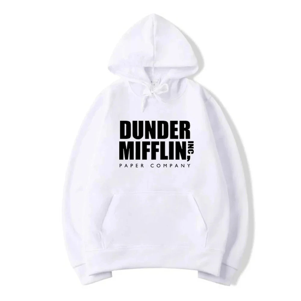 The Office Dunder Mufflin INC Paper Hoodie Dwight Schrute Sweatshirt Men Women Hoodies Casual Pullover Hooded Sweater - Image 3