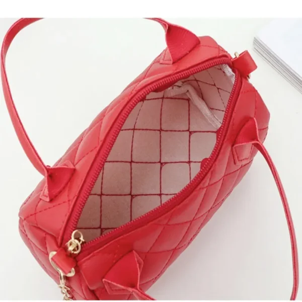 Crossbody Bags for Women Fashion Quilted Shoulder Purse with Convertible Chain Strap Classic Satchel Handbag - Image 5