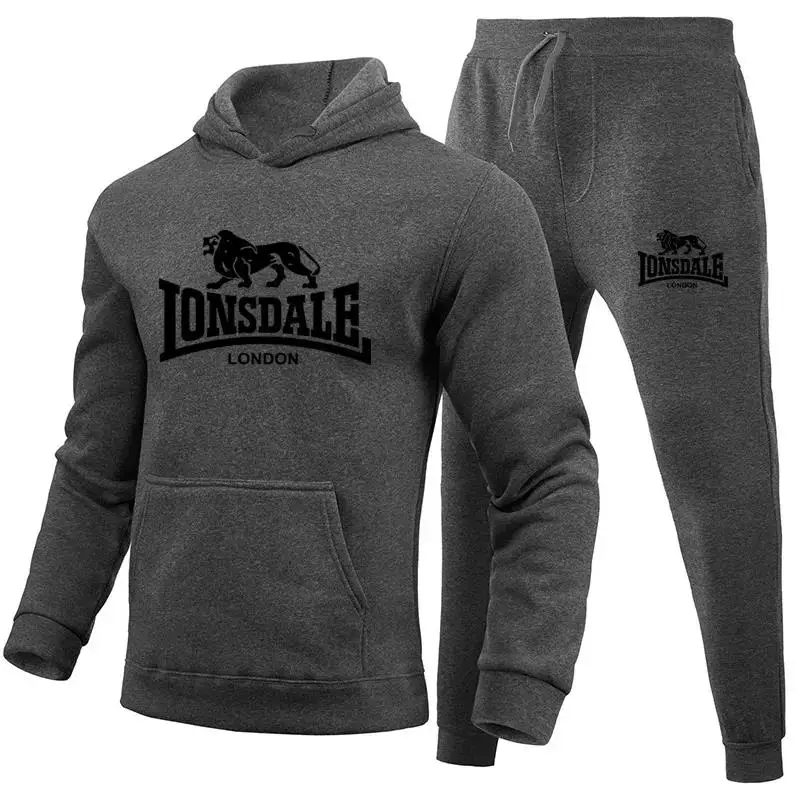 Hoodie Pants 2 Piece Sets Basketball Pullover Men’s Clothing Sweatshirt Tracksuit Women Sportswear Clothes for Men Tracksuit Men - Image 3