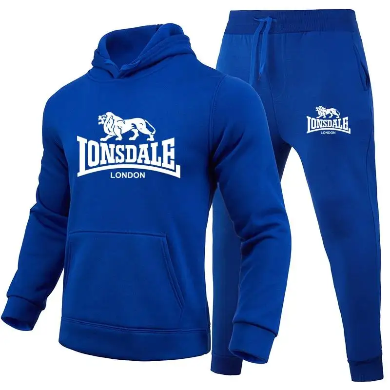 Hoodie Pants 2 Piece Sets Basketball Pullover Men’s Clothing Sweatshirt Tracksuit Women Sportswear Clothes for Men Tracksuit Men - Image 2