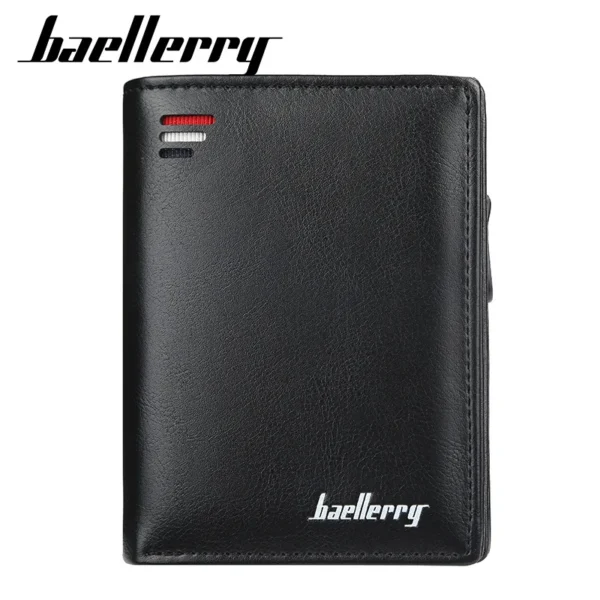 New Short Men Wallets Zipper Card Holder High Quality Classic Male Purse PU Leather Coin Holder Men Wallets Carteria - Image 4