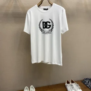 European High-end New Niche Fashion Brand T American High-grade Summer Cotton Loose Men's Round Neck Short Sleeve T-shirt Tide