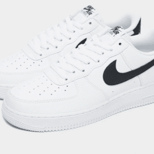 Retro Sneakers white-black Air Force 1 '07