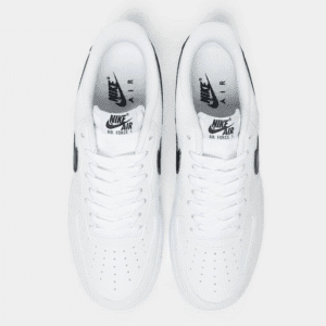 Retro Sneakers white-black Air Force 1 '07