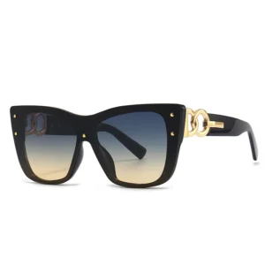 2025 Big Frame Cat-Eye Sunglasses for Women – Stylish UV400 Driving Shades