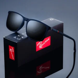 Fashion Square Polarized Sunglasses man Driving Fishing Luxury Brand Designer UV400 Eyewear