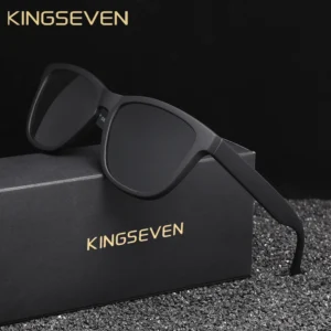KINGSEVEN Fashion Men‘s Sunglasses Polarized UV400 Sunscreen Glasses Ultralight TR90 Women Fishing Driving Glasses