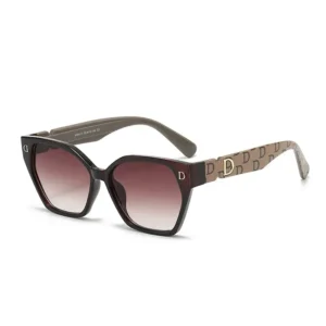 Luxury Fashion Cat-Eye Sunglasses – Unisex Stylish Glamour Shades with Jewelry-Inspired Design