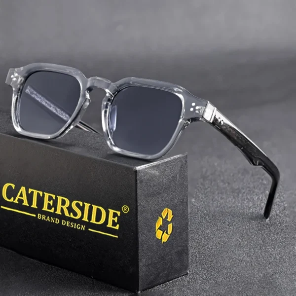 CATERSIDE Classic Square Sunglasses Men Core Insert Temple Luxury Brand Sun Glasses Women Travel Beach Party Festival Gifts - Image 3