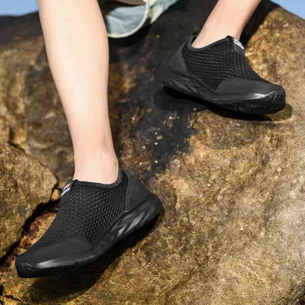 Lightweight Flat Sneakers Men Outdoor Walking Sneakers For Men Summer Large Size 48 Men's Loafers Casual SneaKers Women Male - Image 4