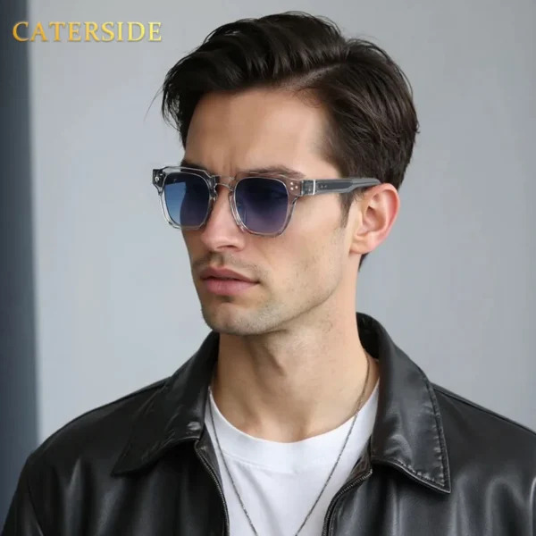 CATERSIDE Classic Square Sunglasses Men Core Insert Temple Luxury Brand Sun Glasses Women Travel Beach Party Festival Gifts - Image 4