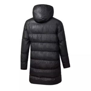 Unisex Winter Down Cotton Jacket – Thickened Mid-Length Hooded Coat
