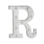 Alphabet Letter LED Lights Luminous Number Lamp Battery Warm Night Light for home Wedding Birthday Christmas party Decoration - Image 5
