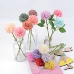 3/5Pcs Hydrangea Artificial Flowers Bouquet For Home Bedroom Decor Wedding Decoration Craft Vases Flower Arrangement Accessories - Image 2
