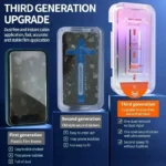3-Pack Screen Protector for iPhone 17–11 Series – Oleophobic, Dust-Free Install - Image 6