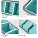 2/3/4 Grid Lunchbox Compartmentalized Wheat Straw Picnic Storage Boxs Microwave Dinnerware Food Fruit Container - Image 2