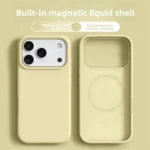 Magnetic Liquid Silicone Phone Case for iPhone 17 Pro, 17 Pro Max, 16 Pro & 16 Pro Max – Shockproof Soft Cover