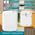 Fragrance Diffuser Aromatic Oil Diffuser Electric Home Air Freshener Machine Wall Hanging Essential Oil Diffuser For Hotel - Image 4