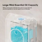 Automatic Sensor Aromatherapy Machine Wall-Mounted Fragrance Usb Rechargeable Deodorant Home Fragrance With Clock Function - Image 3