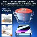 3-Pack Screen Protector for iPhone 17–11 Series – Oleophobic, Dust-Free Install - Image 5