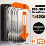 Tempered Glass Screen Protector for iPhone 17, 16, 15, 14, 13, 12, 11 Pro Max, Plus, XR, X, XS, 8 & 7 – 9H HD Clear Protective Film