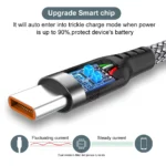 6A USB-C Fast Charging Cable (1m–8m) for Huawei, Xiaomi, Vivo, OnePlus, Oppo - Image 4