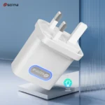 UK 3-Port 3.1A USB Charger with Display – Universal Fast Wall Adapter