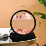 Hot Selling Creative 3D Sand Art Home Decor Desktop Ornament for Office Stress Relief Gift Popular Handmade Craft