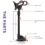 360° Suction Cup Car Phone Mount – Flexible Universal Holder - Image 4
