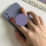 Round Expandable Phone Grip & Stand – Foldable Finger Holder for iPhone, Huawei, Xiaomi & More - Image 3