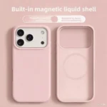 Magnetic Liquid Silicone Phone Case for iPhone 17 Pro, 17 Pro Max, 16 Pro & 16 Pro Max – Shockproof Soft Cover - Image 4