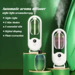 Rechargeable portable aroma diffuser Essential Oil Aromatherapy machine Timed air freshener to remove odors 5 modes timed spray - Image 6