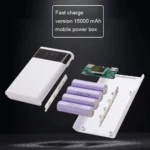 4x18650 DIY Power Bank Box – Fast Charging Case with LED Display - Image 2