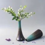 Ceramic Small flower Vase Home Decoration Crafts Tabletop Ornament Simplicity Japanese-style Decoration - Image 2