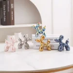 ceramics Balloon Dog Sculpture Home Decor room Decoration Accessories Office Nordic Animal Decorative Sculptures and Figurines - Image 4
