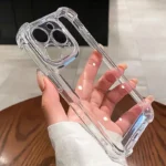 Clear Shockproof Silicone Case for iPhone 17–11 Pro Max – Transparent Bumper Cover - Image 2