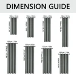 1pc Solid 100% Blackout Curtains with Grommets, Total Privacy Drapes for Bedroom, Beautiful Curtains for Living Room - Image 2