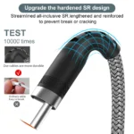 6A USB-C Fast Charging Cable (1m–8m) for Huawei, Xiaomi, Vivo, OnePlus, Oppo - Image 3
