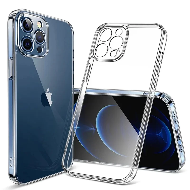 kf-S5f3a08f8712b4d65824873a799394ad7B Transparent TPU Silicone Case for iPhone 15–6s & SE – Clear Back Cover - Image 1