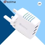 UK 3-Port USB Travel Charger Plug with LED – Universal Wall Adapter - Image 2