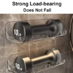 Acryli Bathroom Shelf No Drill Organizer Shower Storage Rack Washstand Cosmetics Storage Rack Wall Mounted Toilet Shampoo Holder - Image 6