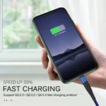 3A USB Fast Charge Cable for iPhone & iPad – Data Sync (1–3m) - Image 3