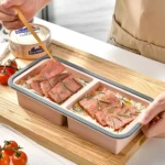 2/3/4 Grid Lunchbox Compartmentalized Wheat Straw Picnic Storage Boxs Microwave Dinnerware Food Fruit Container - Image 3