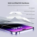 Tempered Glass Screen Protector for iPhone 17–11 Pro/Pro Max – HD Clear - Image 2